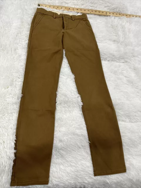 NWT! GAP Kids Youth Chino Pants Size 14 Slim - Brown