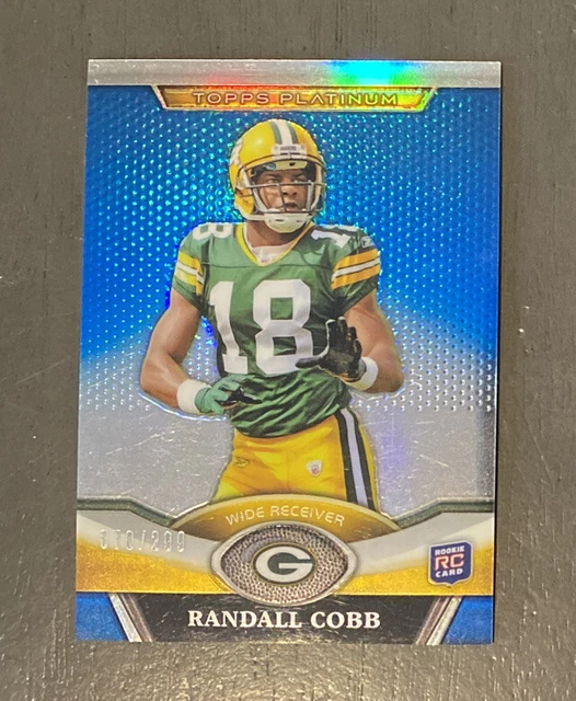 2011 Topps Platinum  Randall Cobb Refractor  Rookie (RC) # 079/299 Packers