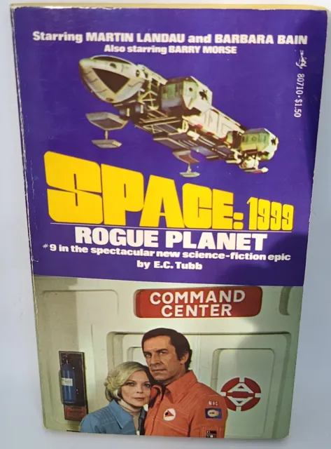 Space: 1999 Rogue Planet (E.c. Tubb) Pocket Books 1976 Vg To Fine Sci-Fi