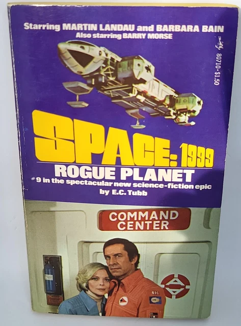 Space: 1999 Rogue Planet (E.c. Tubb) Pocket Books 1976 Vg To Fine Sci-Fi