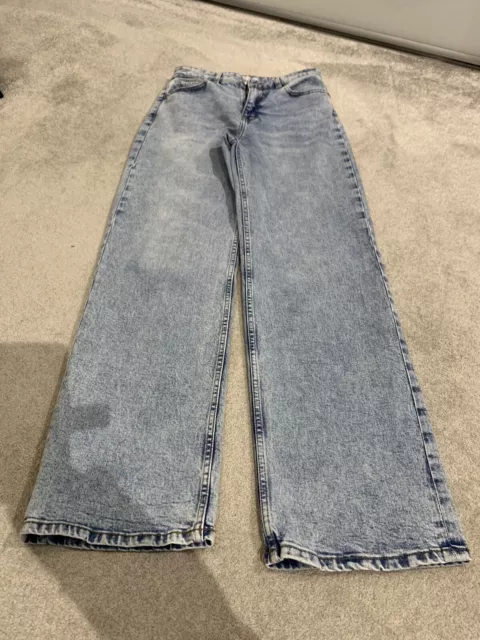 TESCO FLORENCE AND Fred Ladies Blue Denim Jeans Size 12 £8.00 - PicClick UK
