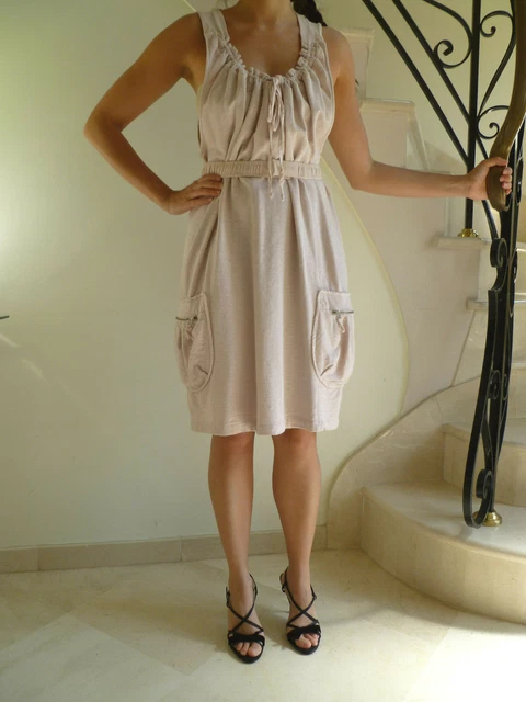 TRES BELLE ROBE ROSE PALE
