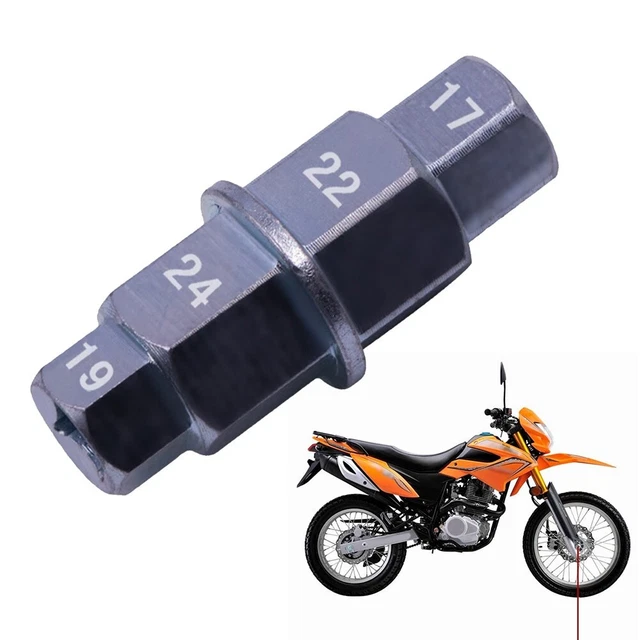 Strumento di smontaggio utensili manuali acciaio dirt bike mandrino esagonale driver