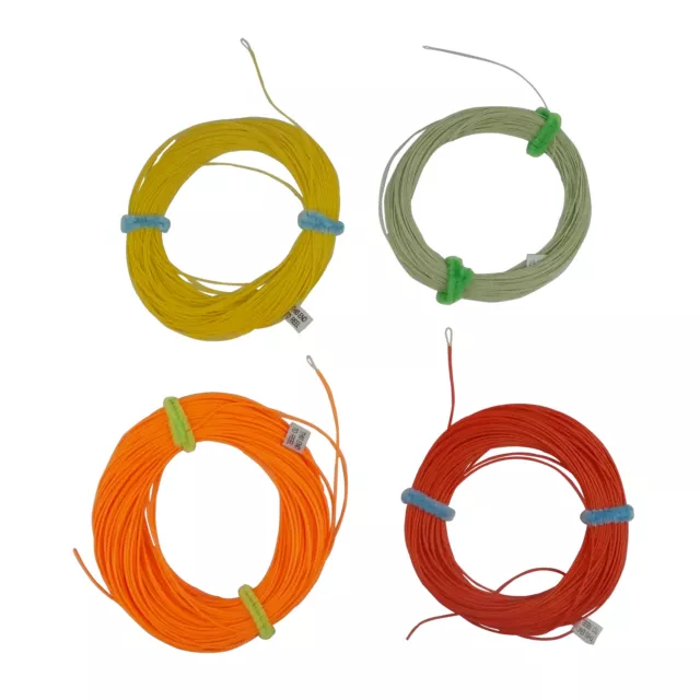HERCULES Nylon Pre-Tied Fly Fishing Tapered Leader Line with Loop 6 Pack 7.5  FT