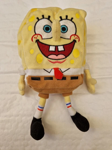 Ty UK 40623 – SpongeBob “Stuck On You” Plüschfigur, 21 Cm, Superweich & Kuschelig