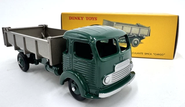 Camion Simca Cargo Benne Dinky Toys Atlas 33B - Neuf En Boîte Avec Certificat Et Livret