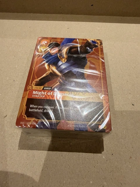 RIFTBOUND TCG - English - Proving Grounds - Deck Core Garen - Sealed ...