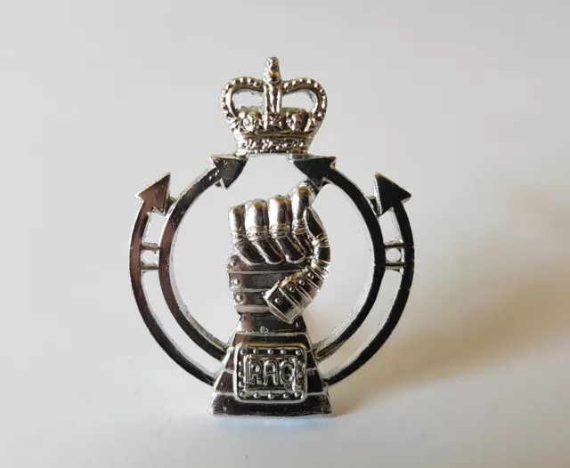 Royal Armoured Corps - Death or Glory - Staybrite Military Cap Badge