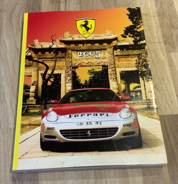 2005 Ferrari Yearbook Annual F1 Report Ferrari F2005 Fxx F430 S-America 🇮🇹🔥