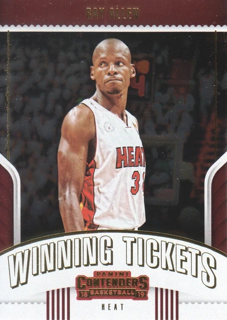 2018-19 Panini Contenders Basketball Winning Tickets #34 Ray Allen