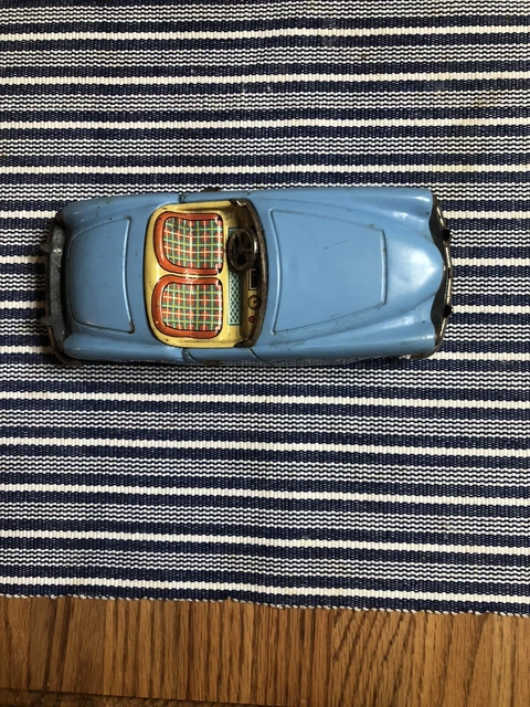VINTAGE TIN Litho Friction Toy Race Car From Japan $60.00 - PicClick