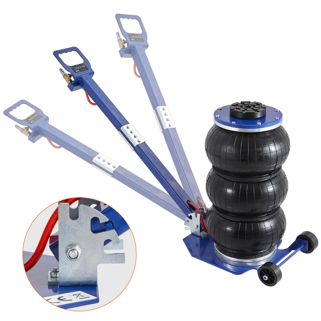 Cric électrique Voiture 3T 12V CarBole - Levage 12-45cm, Bleu