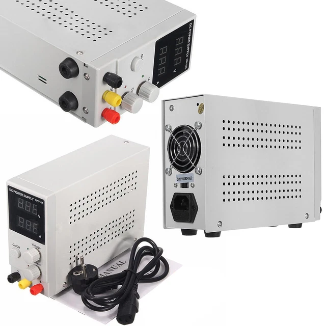 0-30 V 0-10 A Digital Regulated DC Power Supply CC regolabile