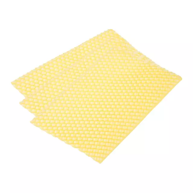 10pcs Cire Fondation pour Abeille Cadres, Ruche Fondation Feuilles, Abeille Miel