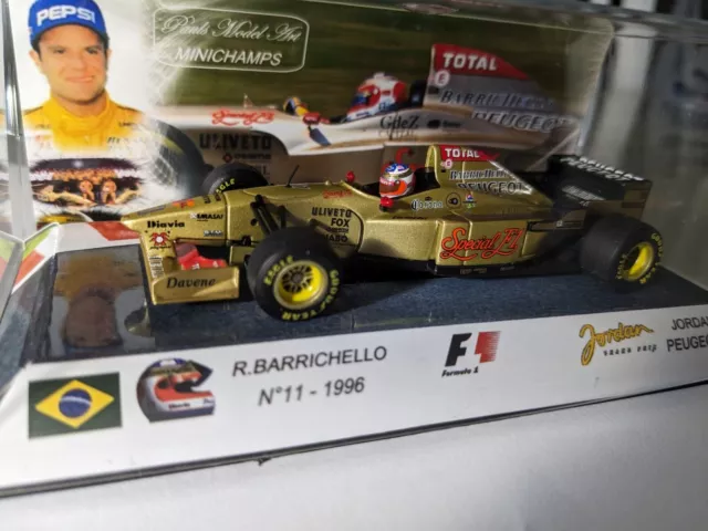 F1 - 1/43 - 1996 #11 - Minichamps - Rubens Barrichello - Jordan Peugeot