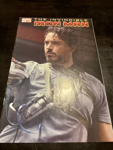 Invincible Iron Man #1 Robert Downey Jr. Movie Photo Variant Marvel 2008