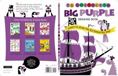 Ed Emberley's Big Purple Drawing Book (Ed Emberley's Big Series) by Emberley, Ed