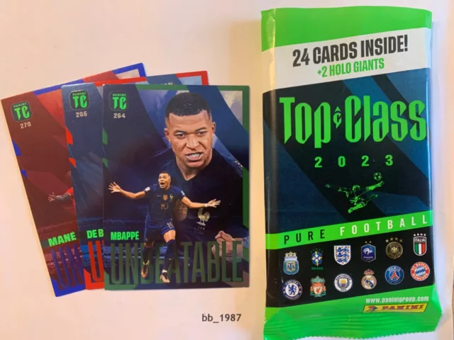 Panini - FIFA Top Class 2023 (23) - Unbeatable Colour Variant Parallel Cards