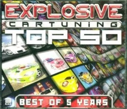 Explosive Car Tuning Top 50 - Dj Zany, Dj Duro, Showtek, Dark-E - 3 Cd New!