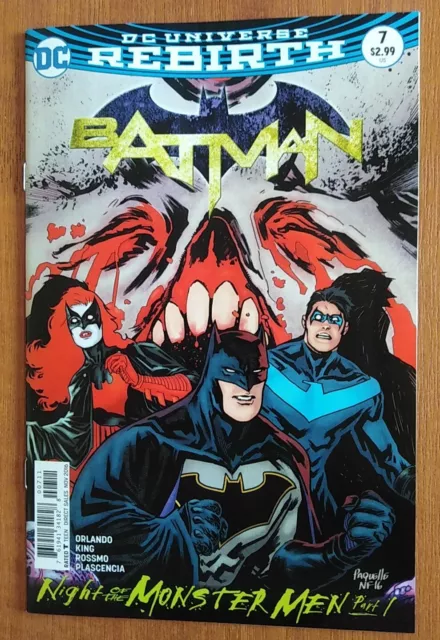 Batman #7 - DC Comics Rebirth 1st Print 2016 Series