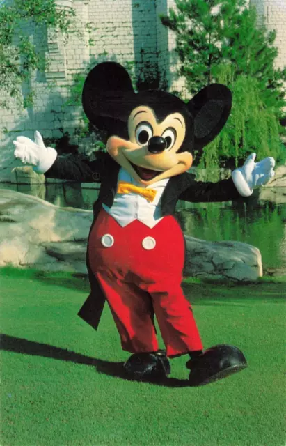 Orlando FL Florida, Walt Disney World Mickey Mouse Welcome, Vintage Postcard