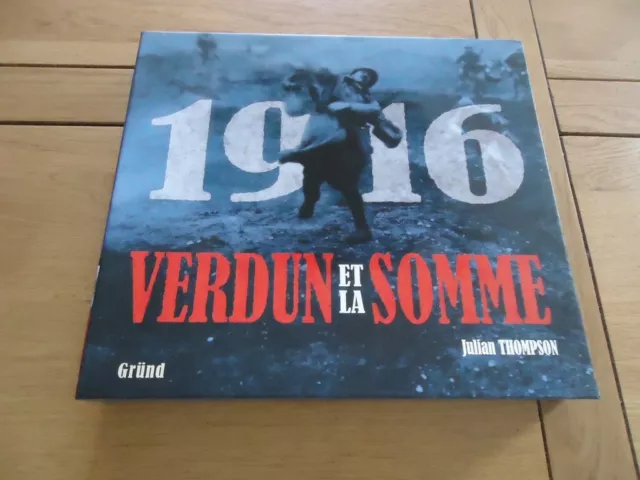 MILITARIA 1916 BATAILLE VERDUN SOMME THOMPSON GRÜND WW I tranchée ARTILLERIE