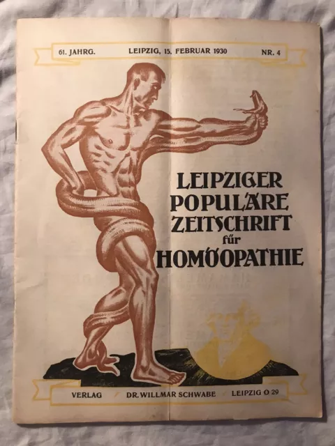 Leipziger populäre Zeitschrift für Homöopathie, 61. Jahrgang 1930