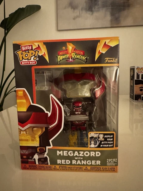 FUNKO POP! POWER Rangers Bitty POP! Bots Megazord with Red Ranger EUR 5 ...