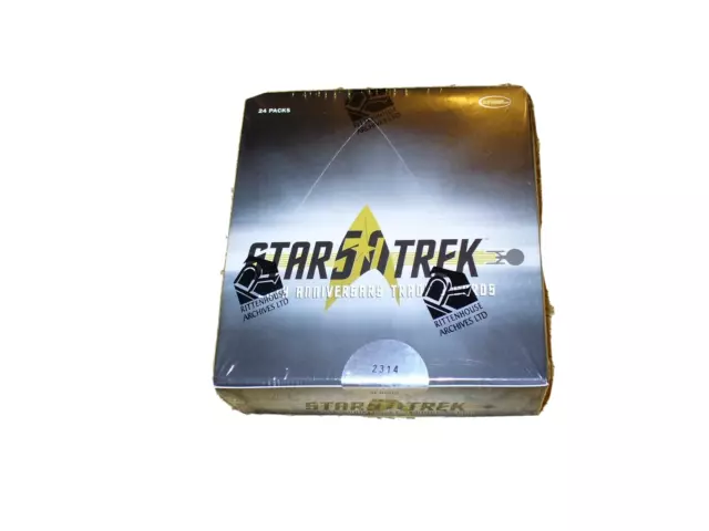 2016 Rittenhouse Star Trek 50th Anniversary Trading Cards Sealed Box