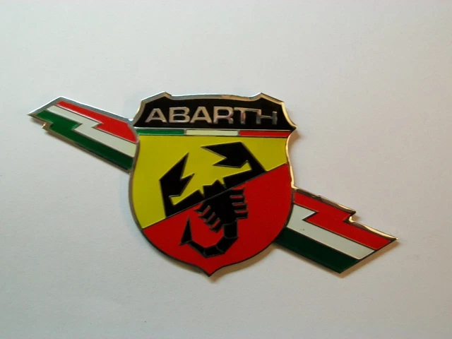 Abarth Officiële 3D-stickers van Schorpioen