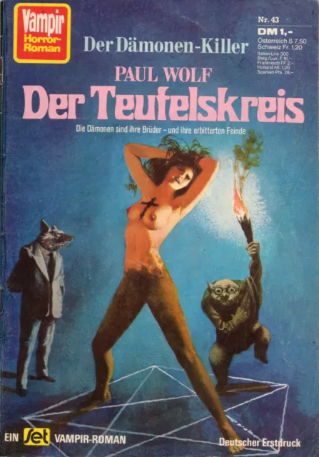 Vampir Horror Roman, Nr. 43, Der Teufelskreis - Dämonen-Killer 6