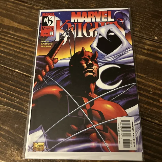 Marvel Knights Vol.1, #5 Quesada Dixon Janson -  Daredevil Punisher Moon Knight