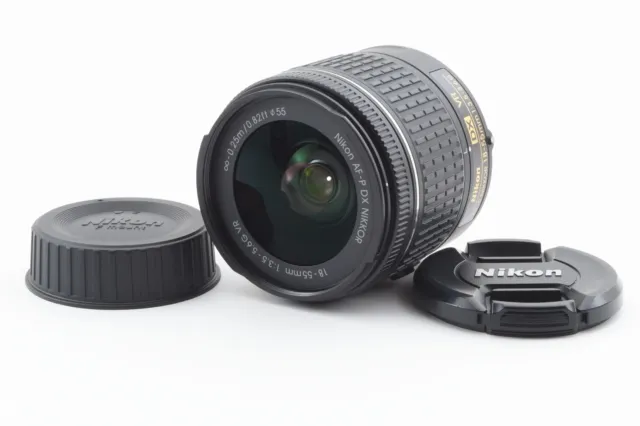 Near Mint Nikon AF-P DX Nikkor 18-55mm f/3.5-5.6 G VR Aspherical Lens From Japan