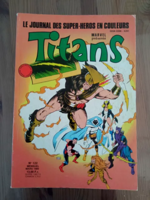 TITANS n° 122 - BD Semic comics - TBE...RAS
