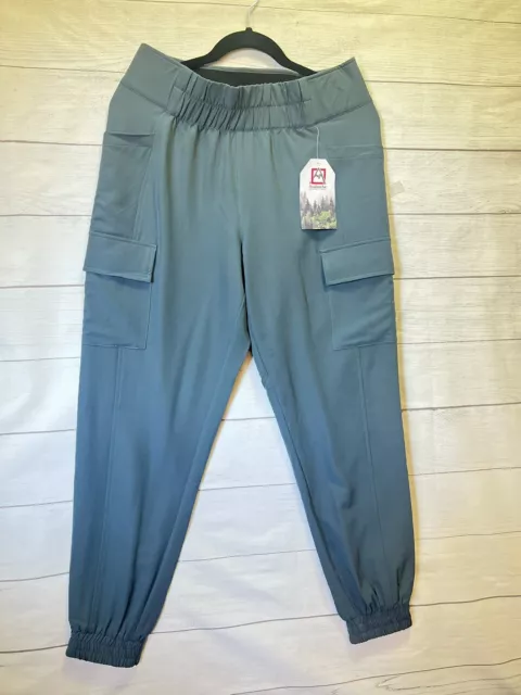 AVALANCHE OUTDOOR SUPPLY Company Green Lightweight Pants Size Medium  Spandex £36.67 - PicClick UK