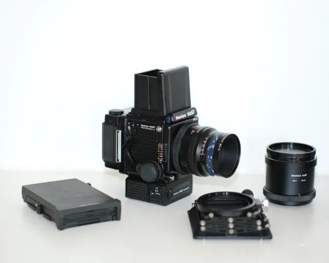 Mamiya RZ67 Proii II 2+ Sekor 140mm MACRO + WINDER + Polaroid RZ 67 + tube n.2