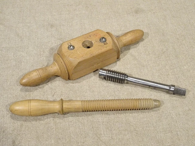 Lot D'outils Anciens "tarraux" - Occasion, état Opérationnel, Marques D'usure
