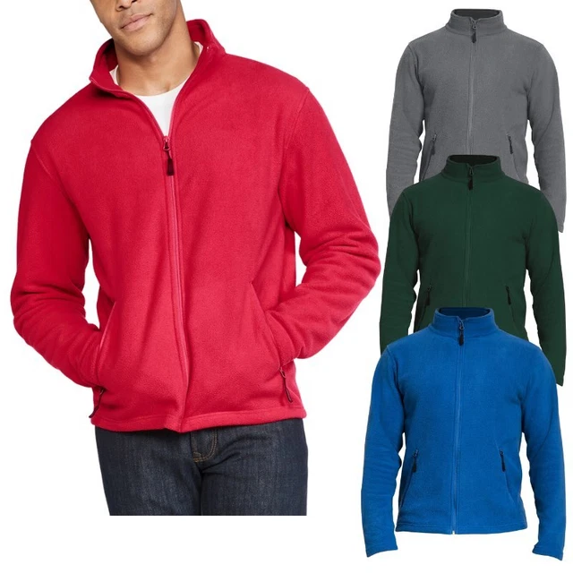 Veste Polaire Zippée à Capuche Pour Homme - Chaud, Avec Poches - Pour Hiver, Sport, Travail, Décontracté