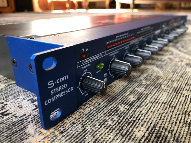 Occasion : SAMSON S.COM  / Limiteur de compresseur audio stéréo 2
