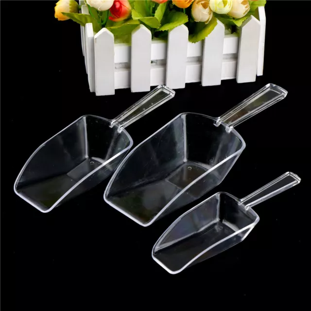 3 pz accessori bar festa matrimonio spazzolini di ghiaccio in plastica trasparente dolci caramelle buffet