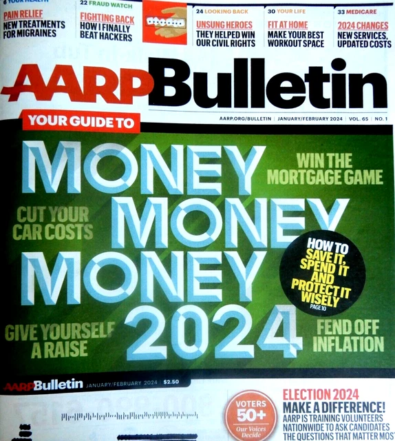 AARP BULLETIN JANUARY February 2024 MONEY CUT YOUR COSTS Win The