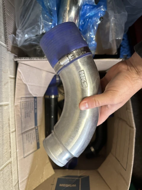 HKS 1993-1998 Toyota Supra Turbo Intercooler Pipe JDM 2JZ gTE TRD Type R Kit HKS 1993-1998 Toyota Supra Turbo Intercooler Pipe JDM 2JZ gTE TRD Type R Kit