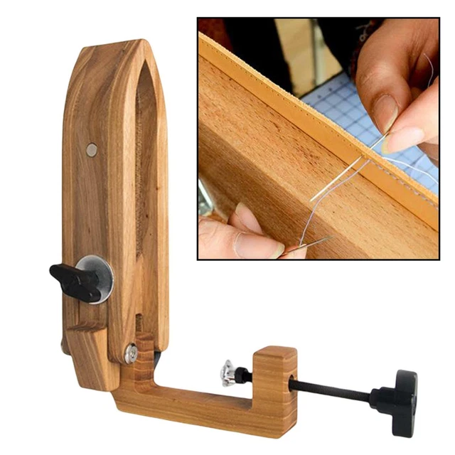 Leder Halteklammer Zum Selbermachen Schreibtisch Handwerk Nähen Holz Leder Klemme Werkzeug