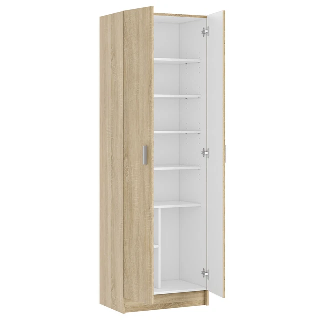 Mobile multiuso 70x33x90 cm 2 Ante Bianco