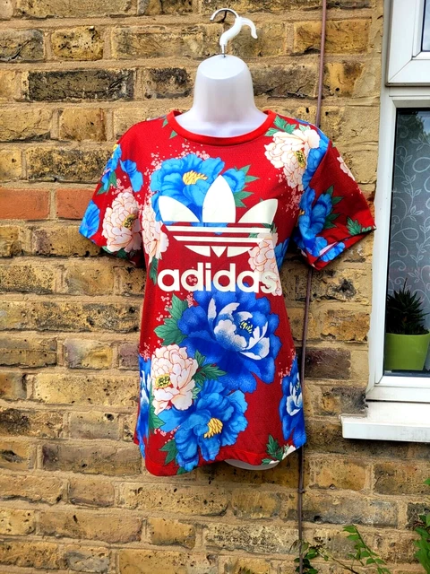 Adidas discount floral shirt
