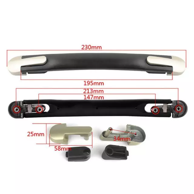 24cm Spare Strap Grip Replacement For Suitcase Box-Luggage H1V6