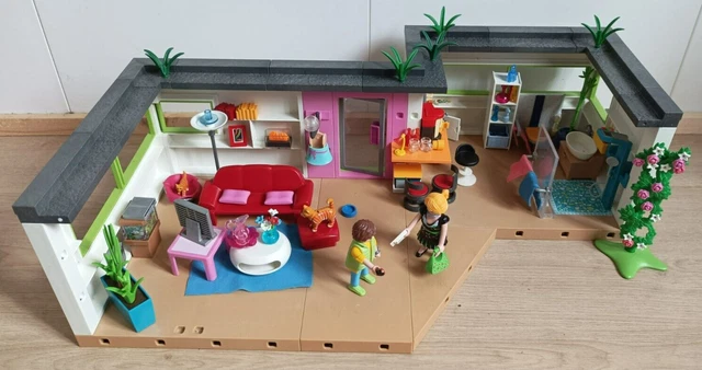 PLAYMOBIL LOT 5586 Studio des invités a joindre a la maison moderne