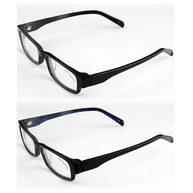 Trendy Reading Glasses +1.00 to +6.00 Lens Black Plastic Frame Eyewear