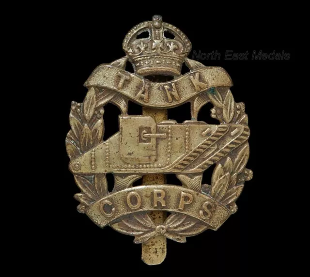 WW1 Tank Corps Cap Badge