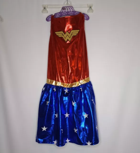 DC Wonder Woman Superhero Halloween Dog  Costume Sz2XL NWT